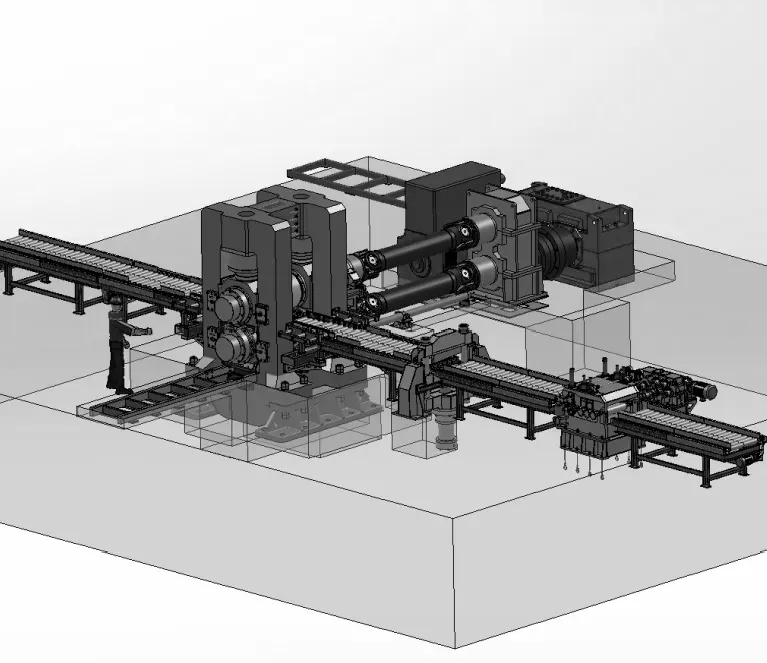 合金板材轧制生产线