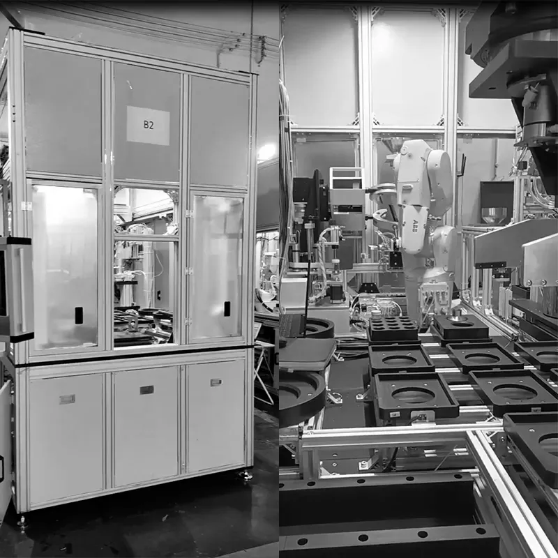 全自动物料混批均分线