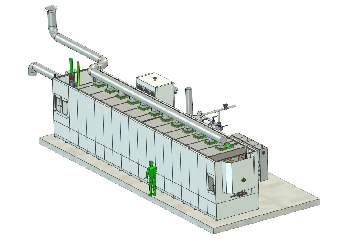 连续高温回转炉