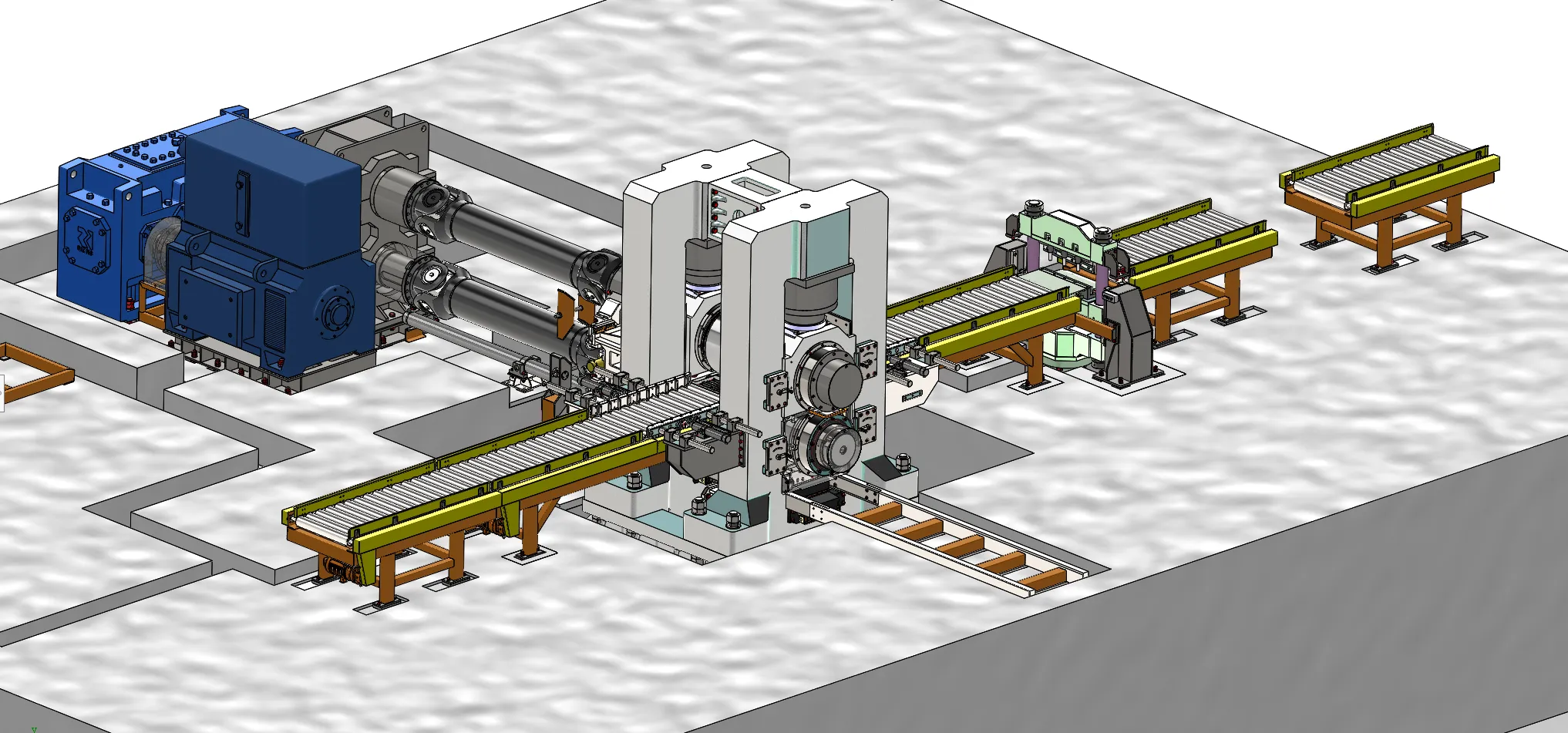 大型连续轧制生产线